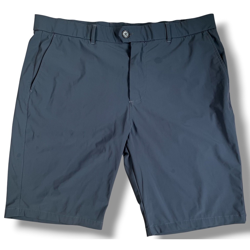 Greyson Montauk Golf Shorts Mens 38 Navy Blue Performance Technical Stretch